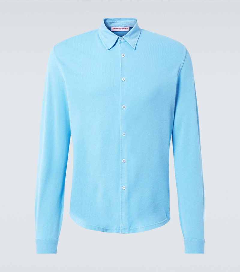 Giles cotton piqué shirt - 1