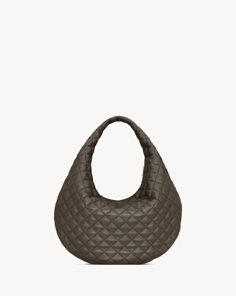 SAINT LAURENT ICARE HOBO IN QUILTED NAPPA outlook