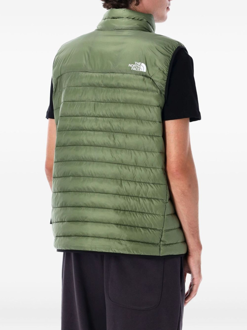 The North Face quilted zip-up gilet outlook