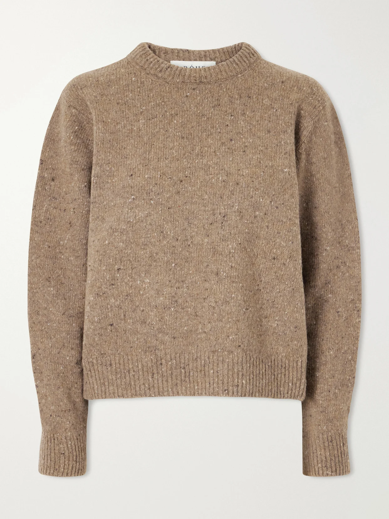 Mélange Wool-blend Sweater - 1
