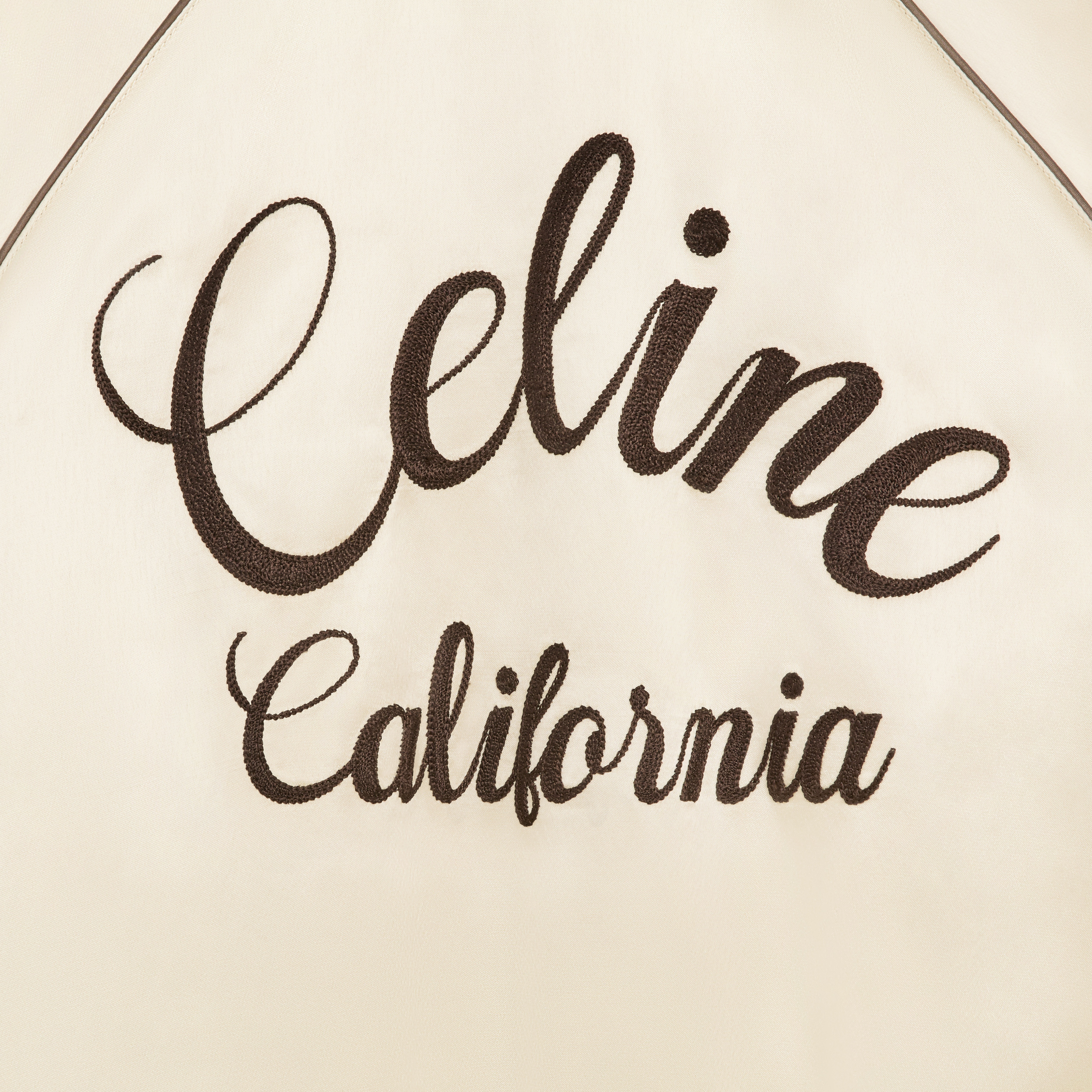 Celine souvenir Teddy jacket in flowing satin - 4