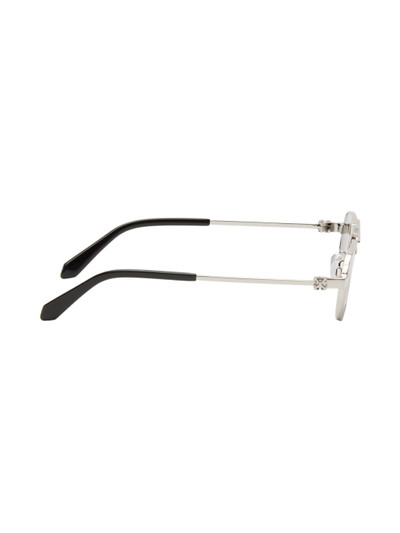 Off-White Silver Vaiden Sunglasses outlook