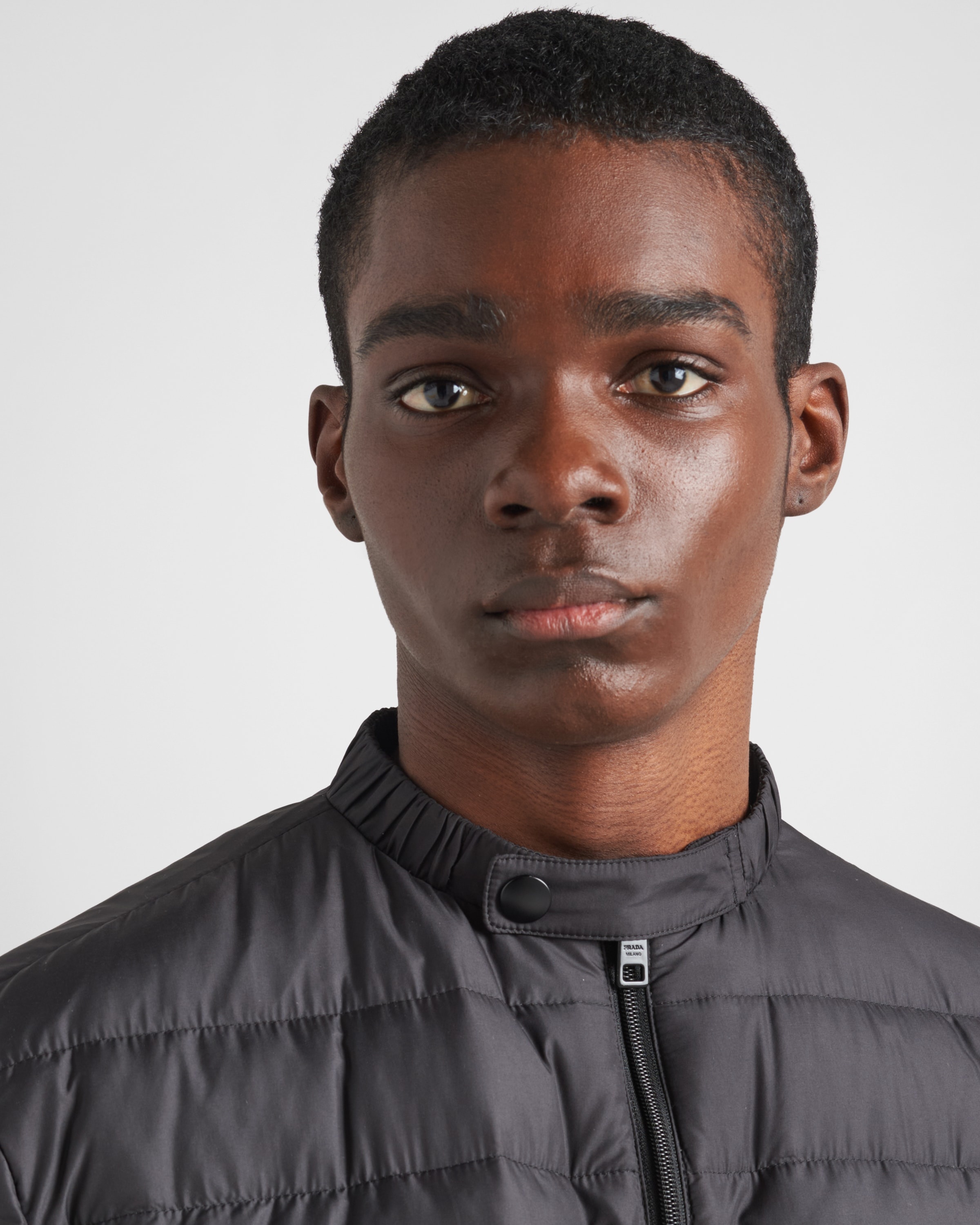 Short polyester down jacket - 6