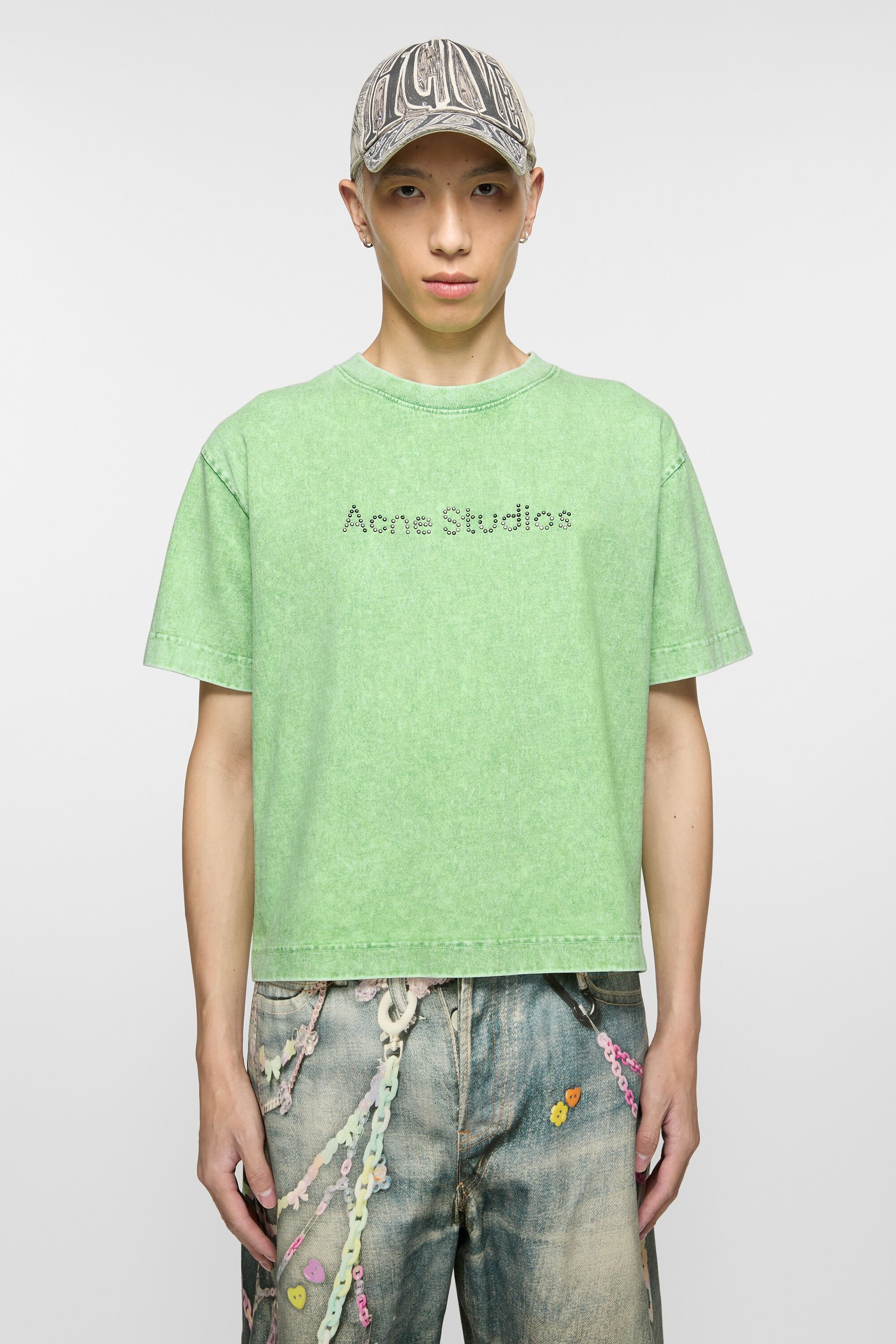 Logo t-shirt - Relaxed fit - Bright Green - 2