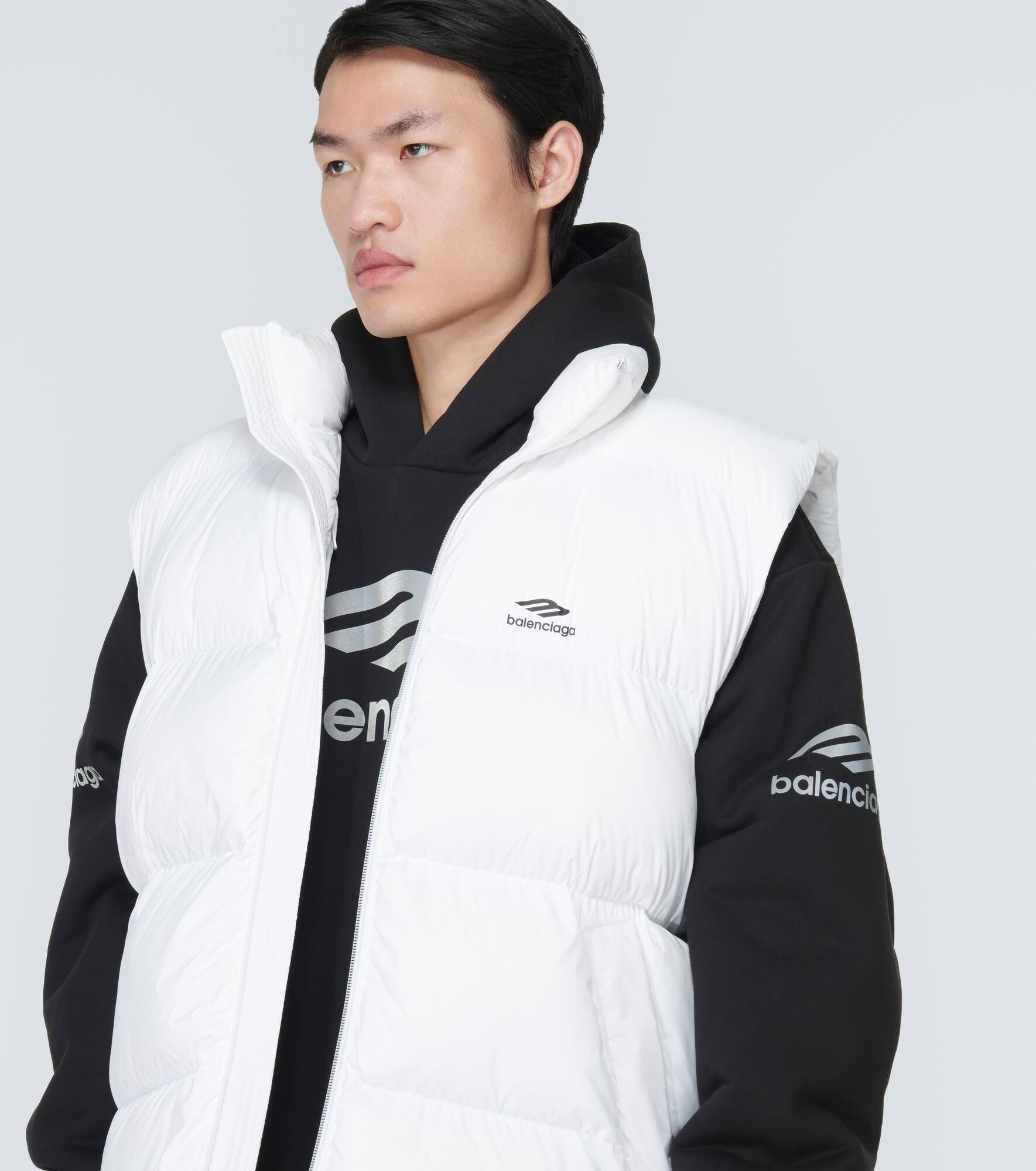 3B ski puffer vest - 5