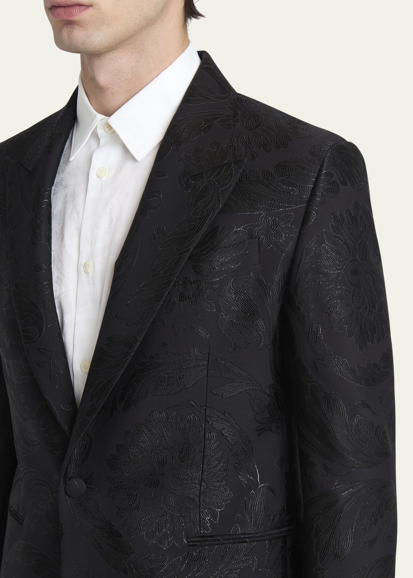 Men's Jacquard Evening Jacket - 5