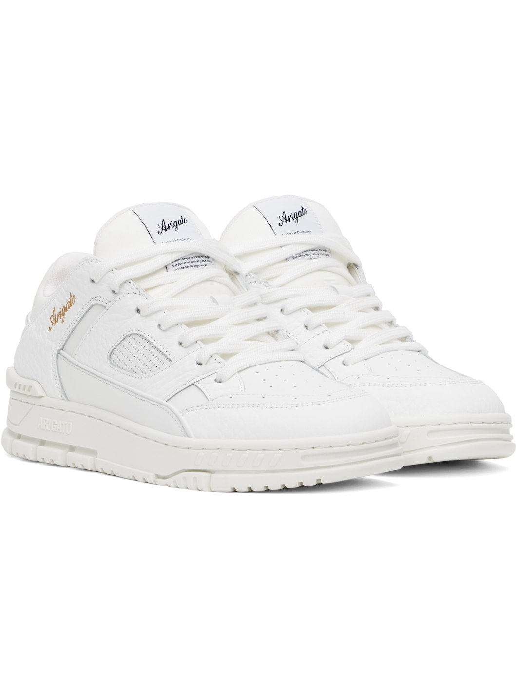 White Area Lo Sneakers - 4
