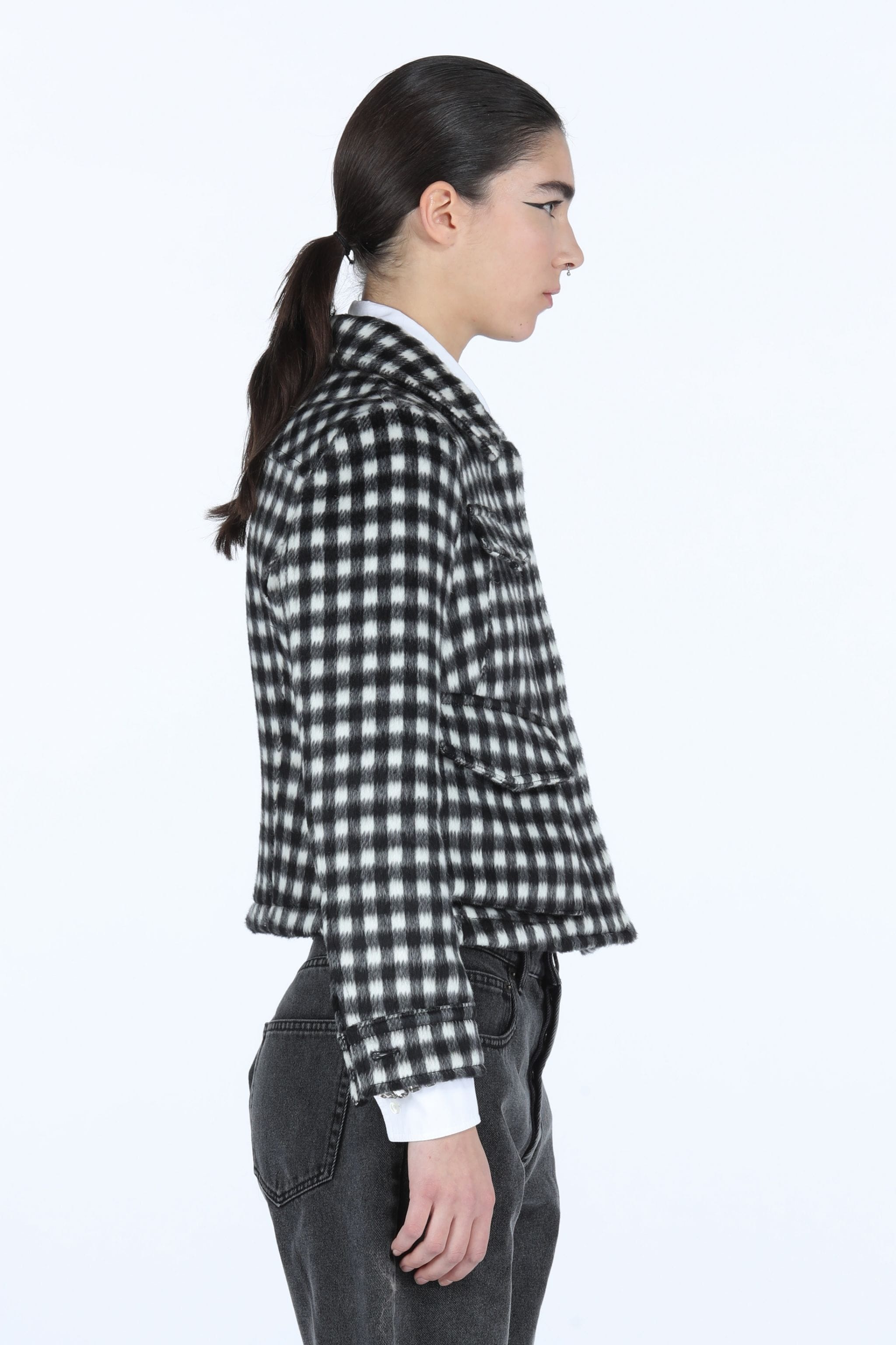 CHECKED JACKET - 3