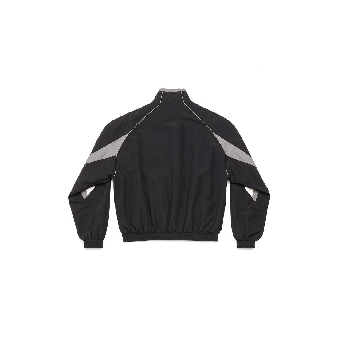 3b Sports Icon Regular Tracksuit Jacket in Black - 6