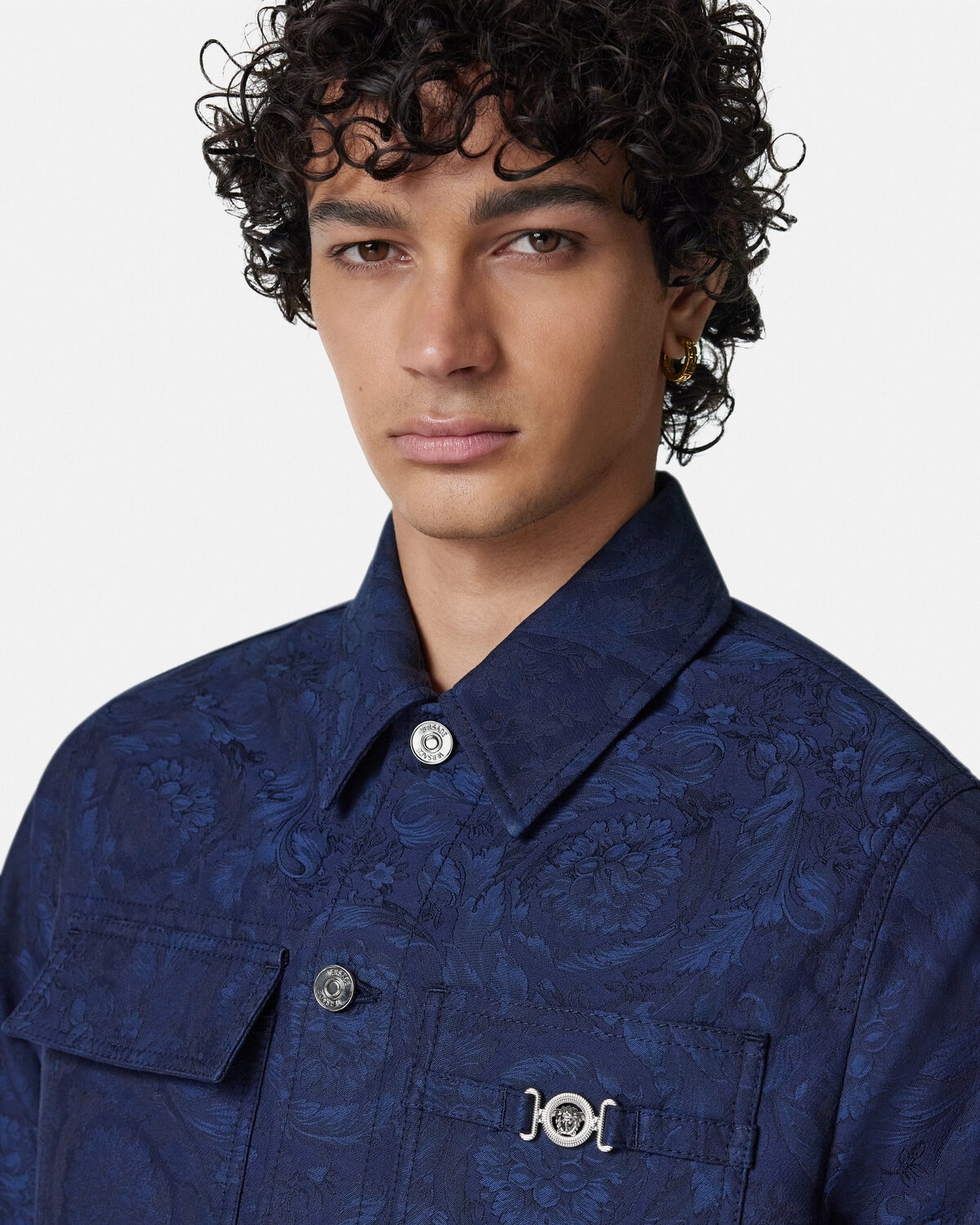 Barocco Jacquard Carpenter Jacket - 3