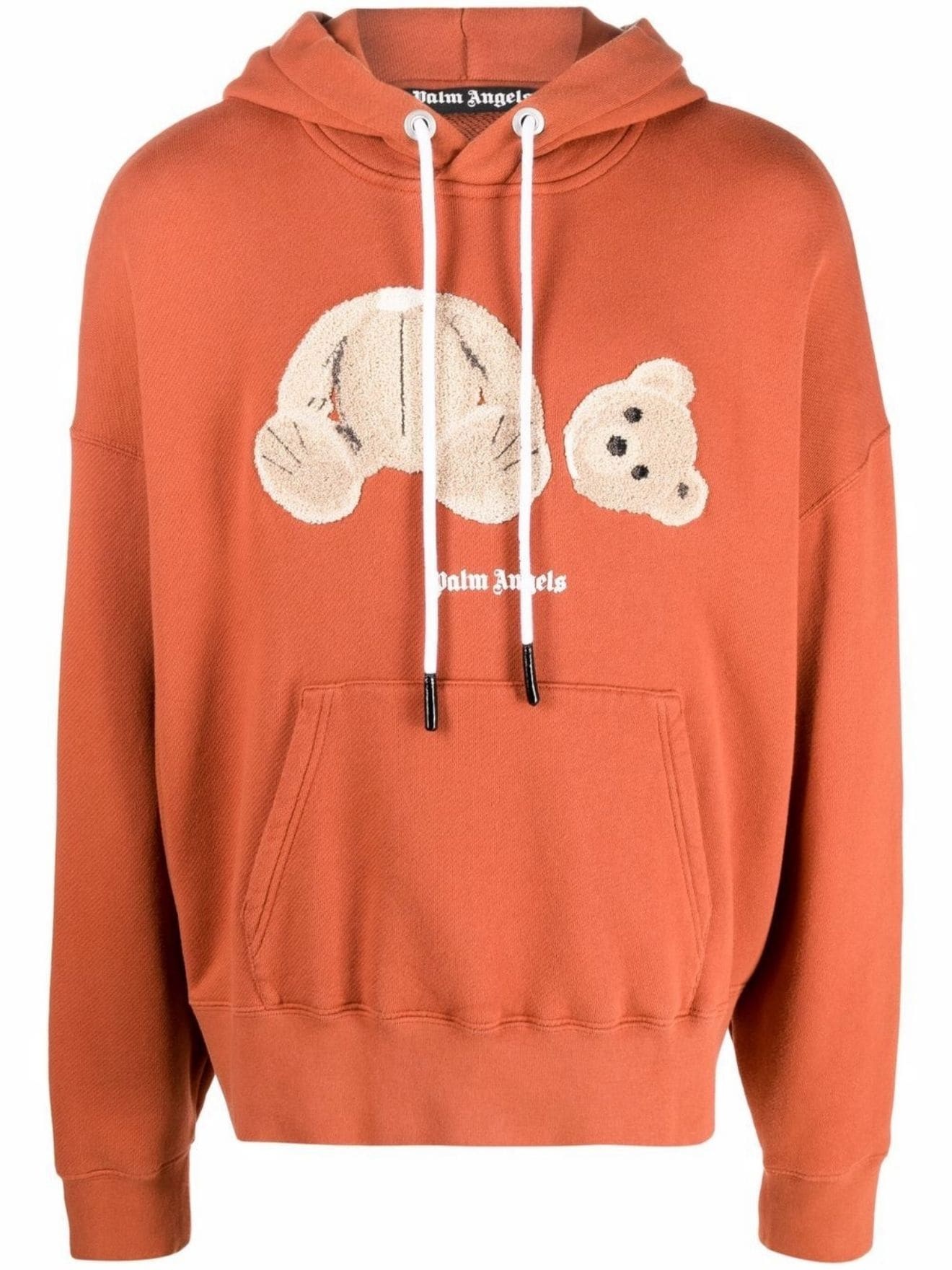 bear-motif hoodie - 1