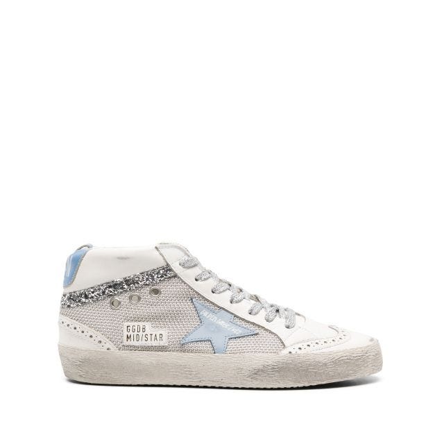 Mid Star mesh sneakers - 1