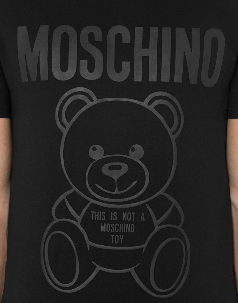 MOSCHINO TEDDY BEAR ORGANIC JERSEY T-SHIRT 4