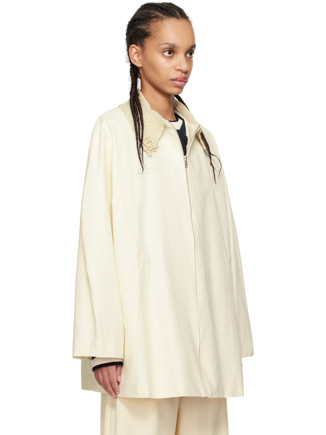 Off-White Crochet Jacket - 2
