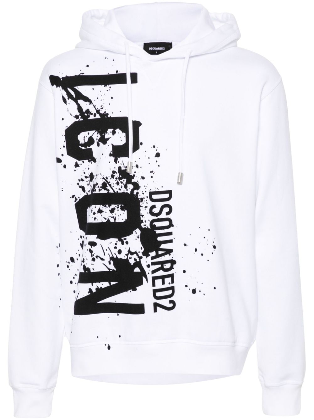 Icon Splash cotton hoodie - 1