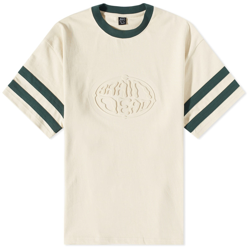 Brain Dead Embossed Worldwide Football Tee 1