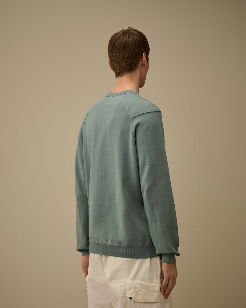 Cotton Sea Island Crewneck Lens Knit 4