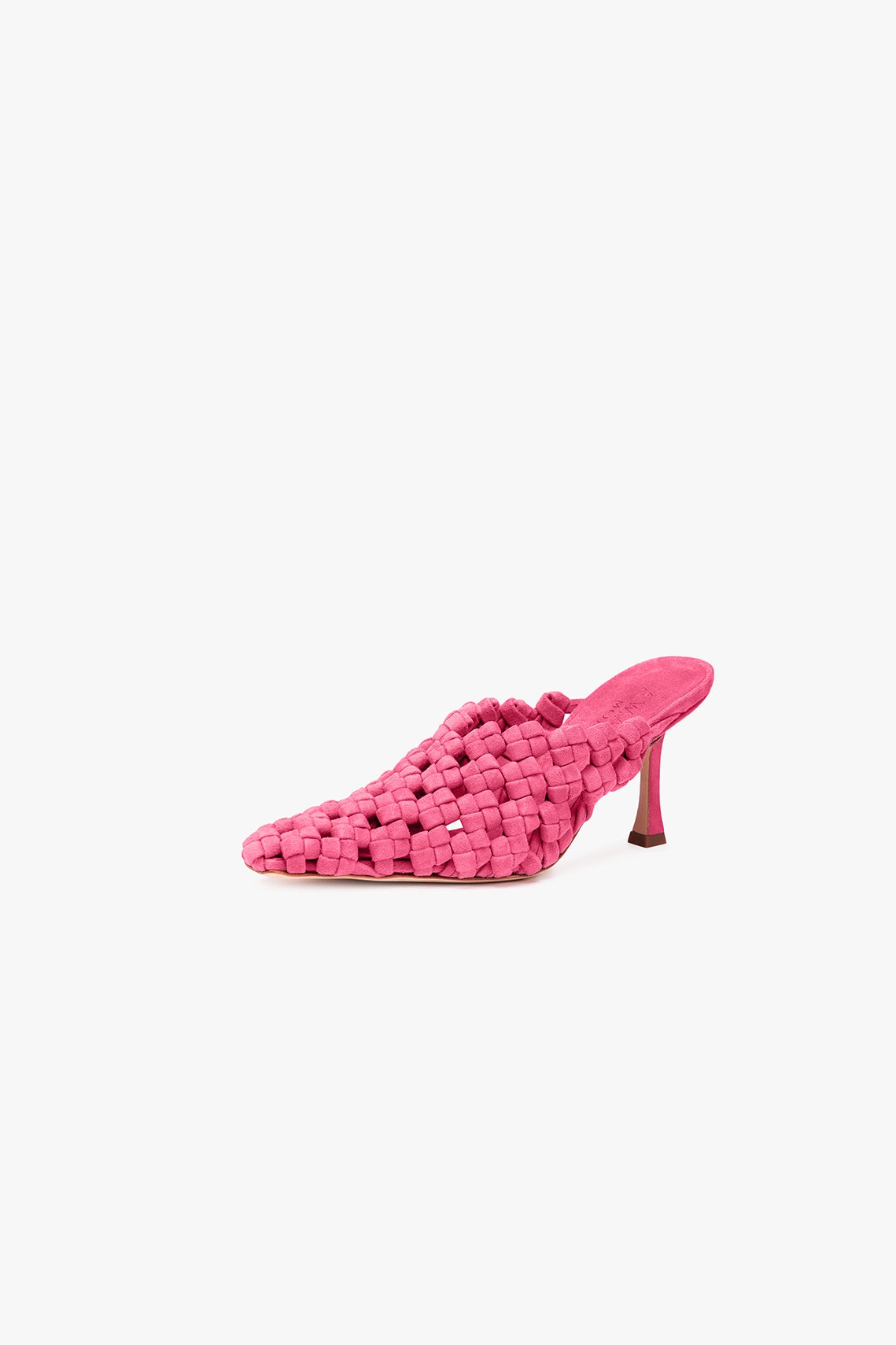 REGINA WEAVED MULE PINK - 2