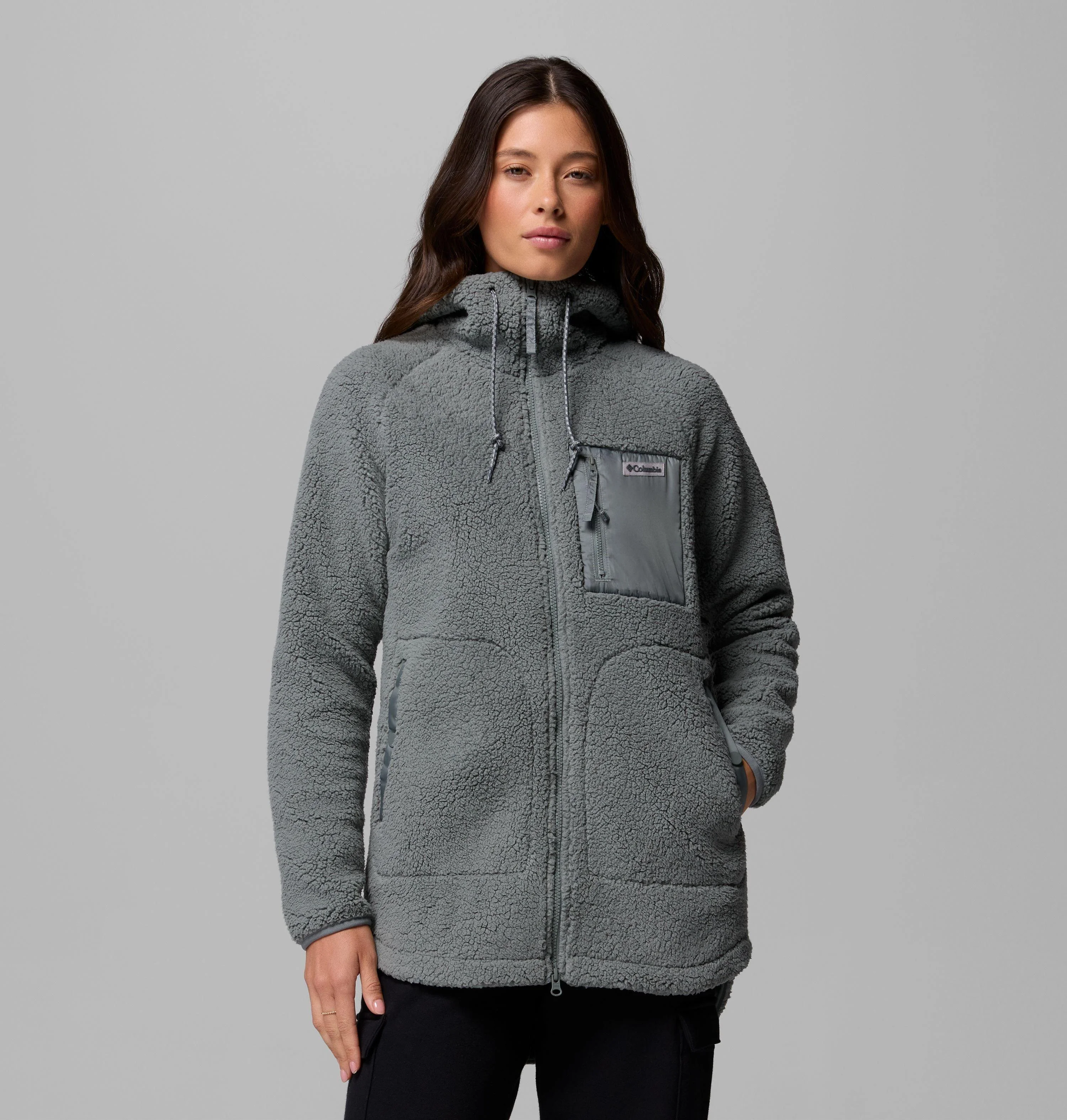 Women's Winter Warmth Full Zip Hoodie - 1