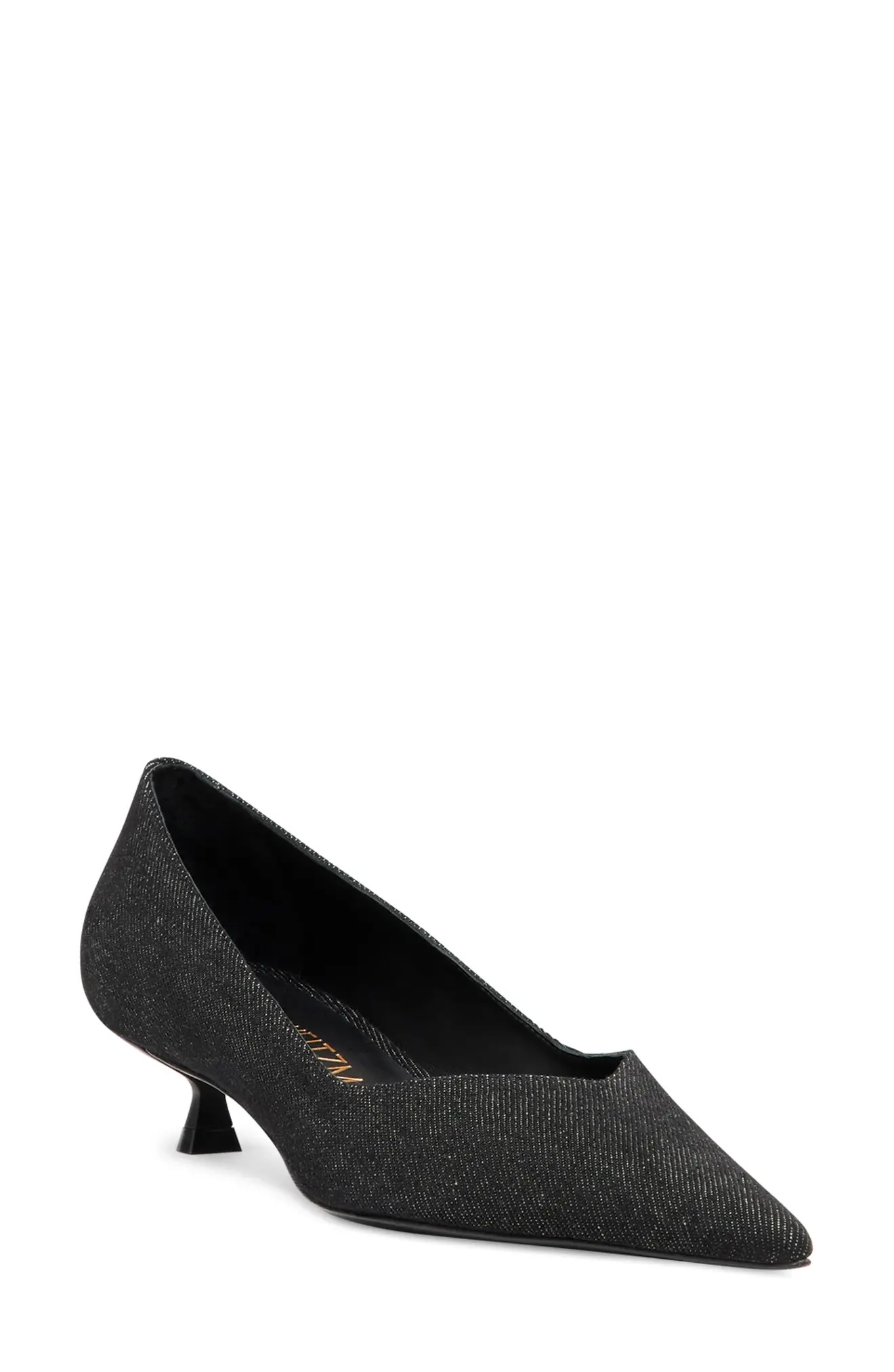 Eva Kitten Heel Pointed Toe Pump - 1