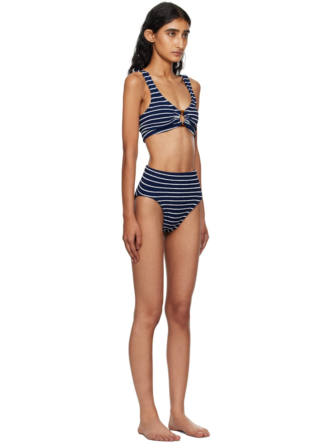 Navy & White Nadine Bikini - 2