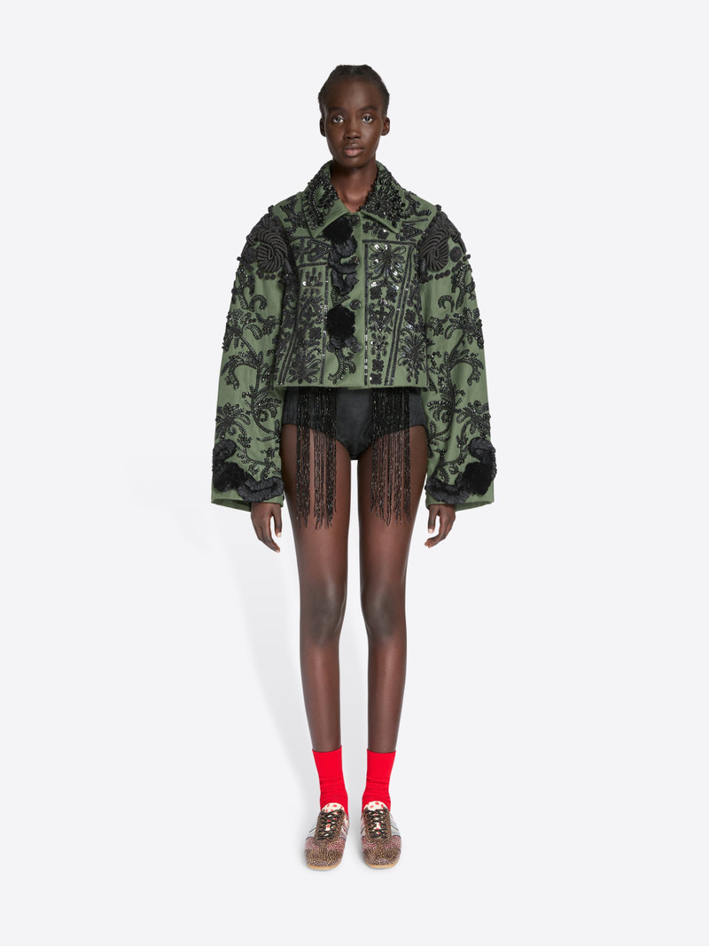 Dries Van Noten MUSLIN MICRO SHORTS outlook