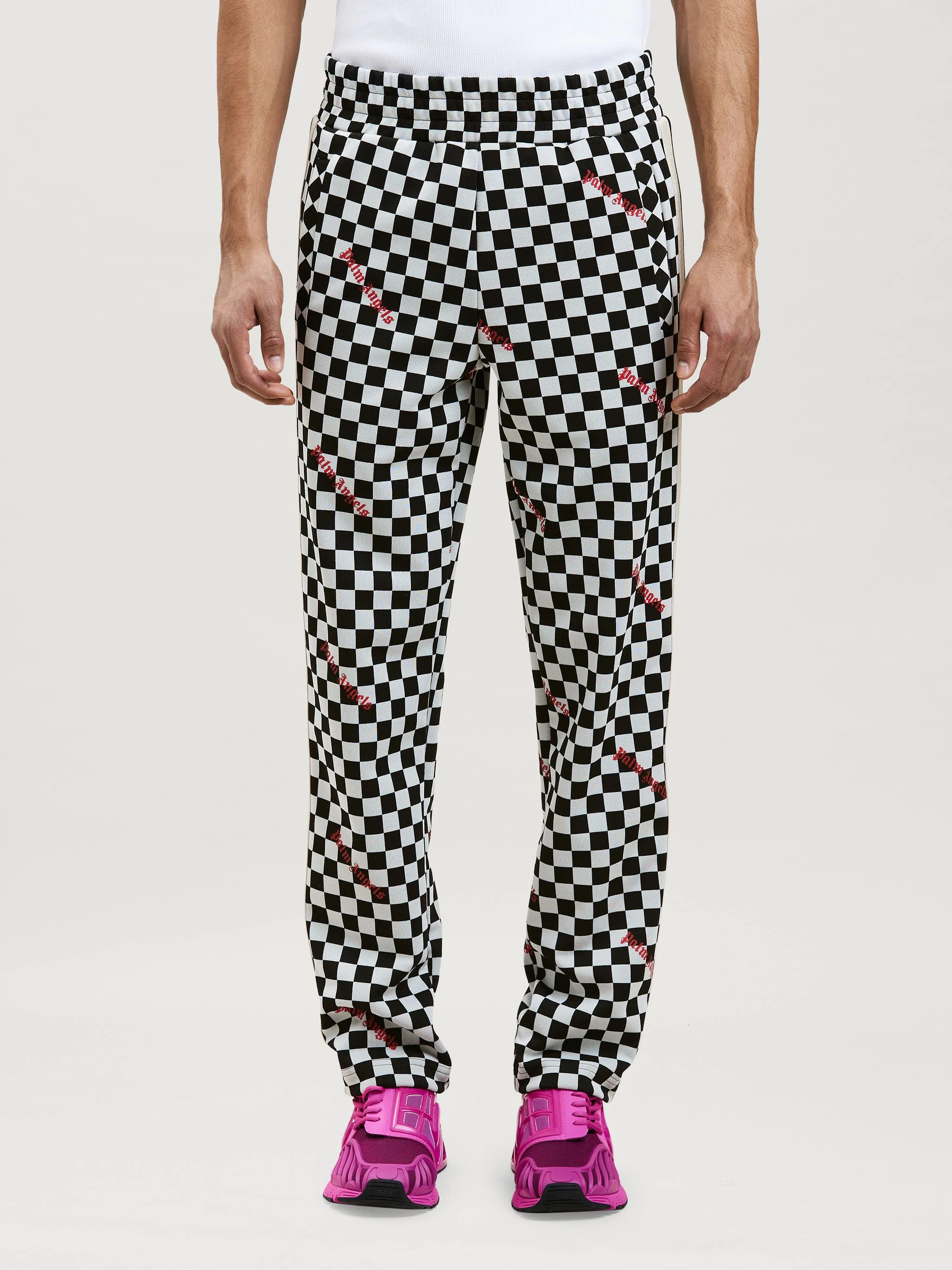 JACQUARD DAMIER CLASSIC TRACK PANTS - 3