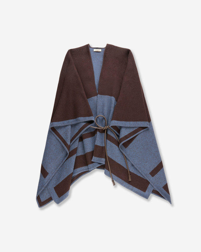Wool poncho 1