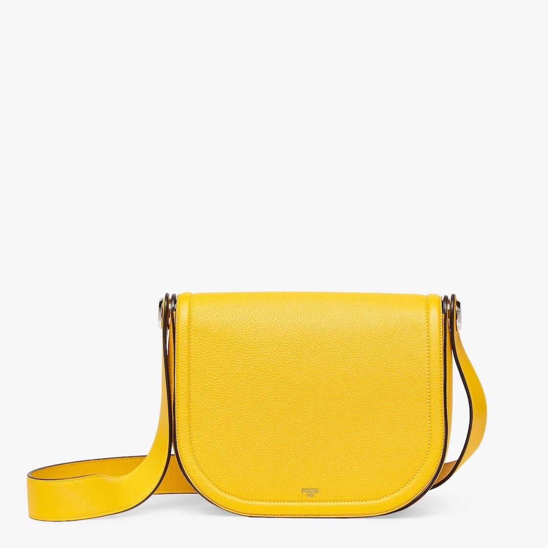 Fendi Roma Leather Chiodo Messenger - 1