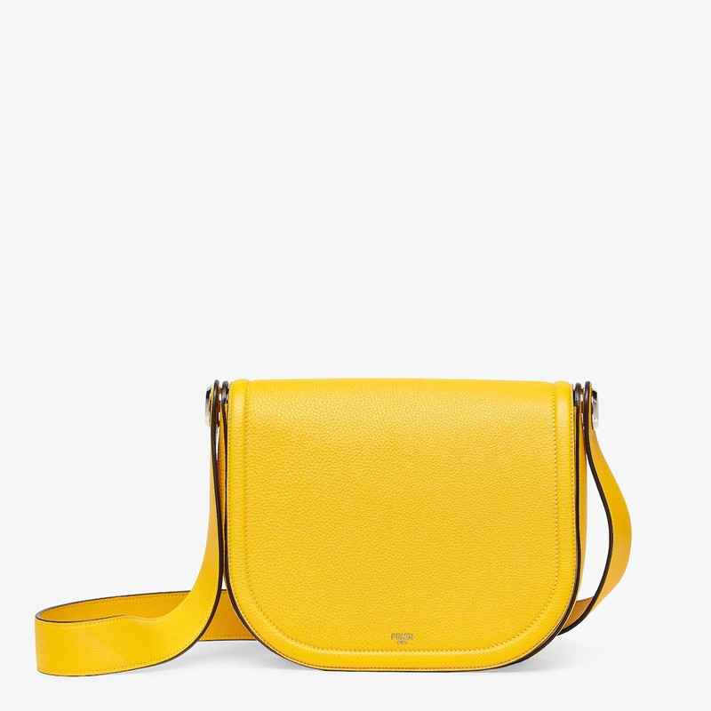 Fendi Roma Leather Chiodo Messenger 1