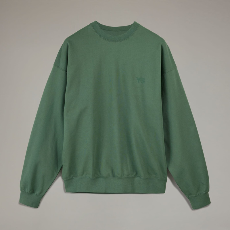 Y-3 French Terry Crew Sweater - 1