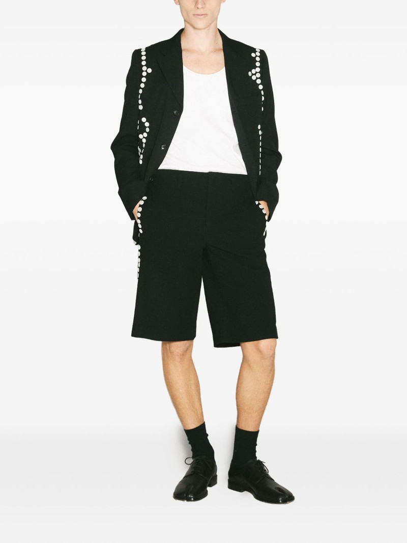 Comme des Garçons Homme Plus button-embellished shorts outlook