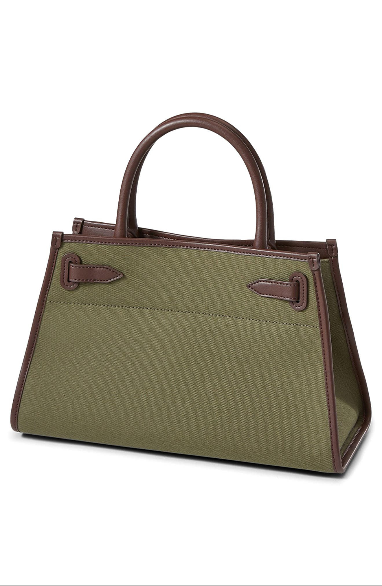 Veronica Beard Dash Cargo Top Handle Bag in Cypress at Nordstrom - 3