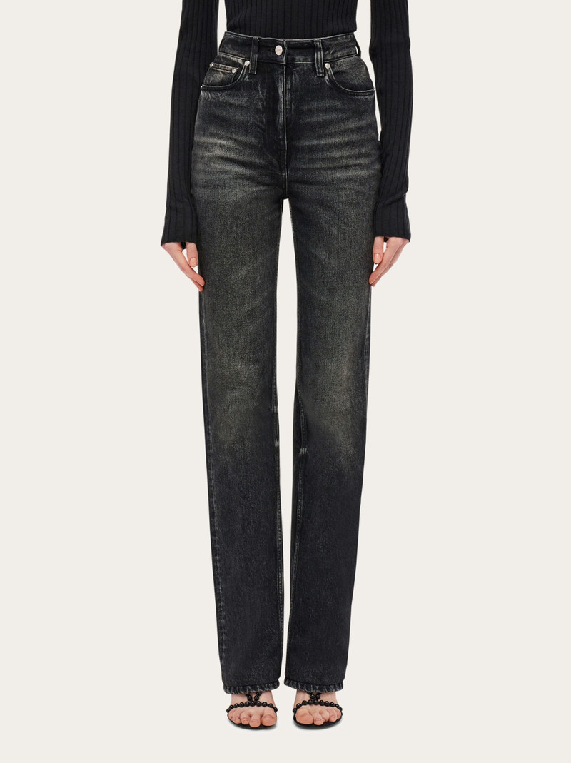 FERRAGAMO Five pocket flared trouser outlook
