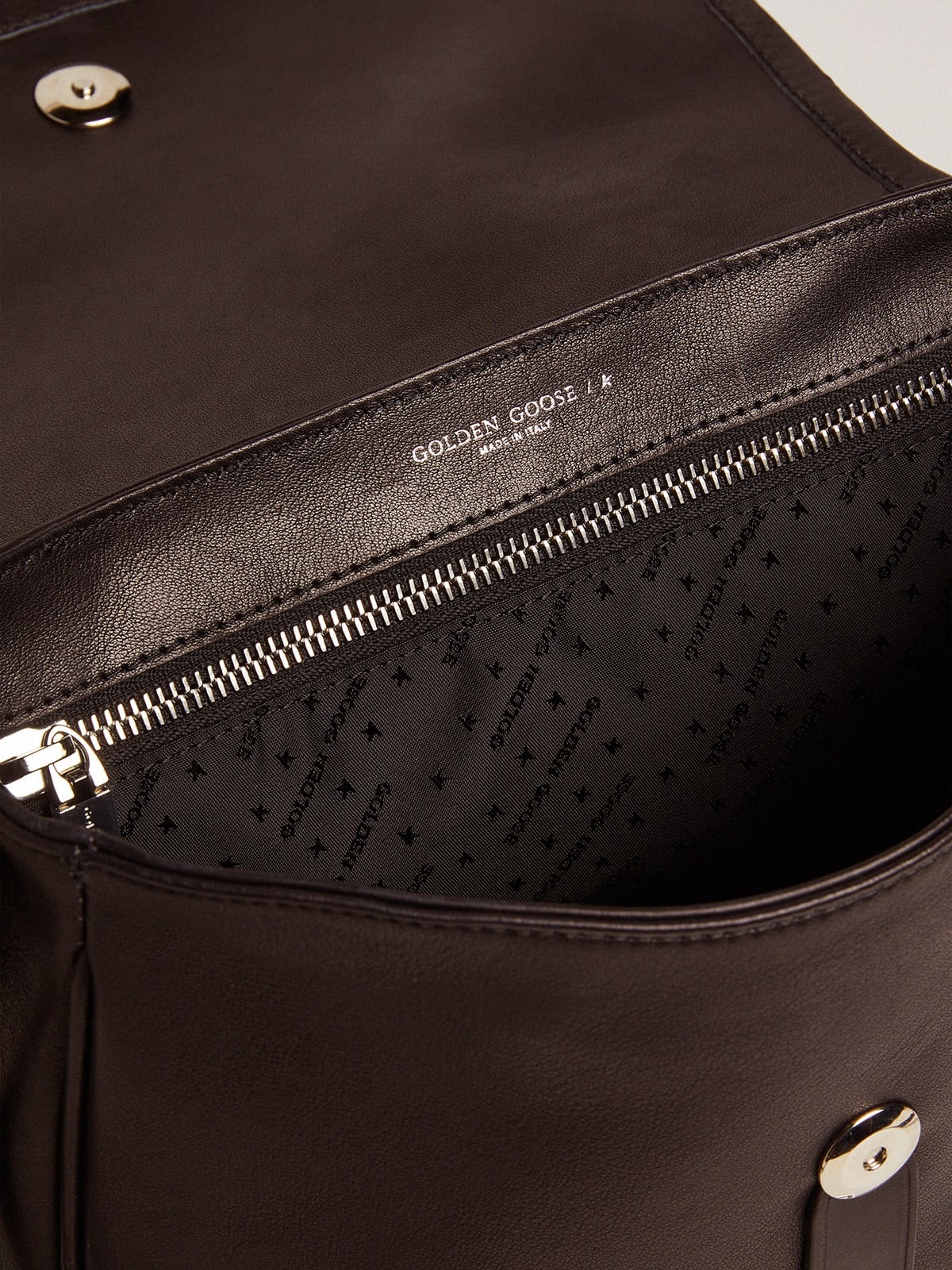 Medium black leather Rodeo Bag - 4