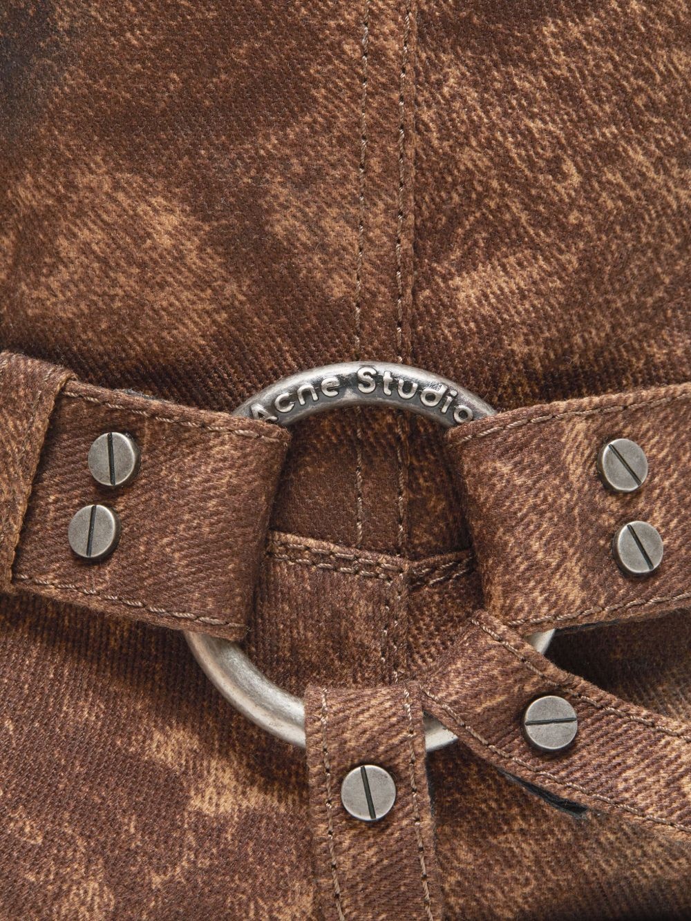 buckle-detail leather boots - 7
