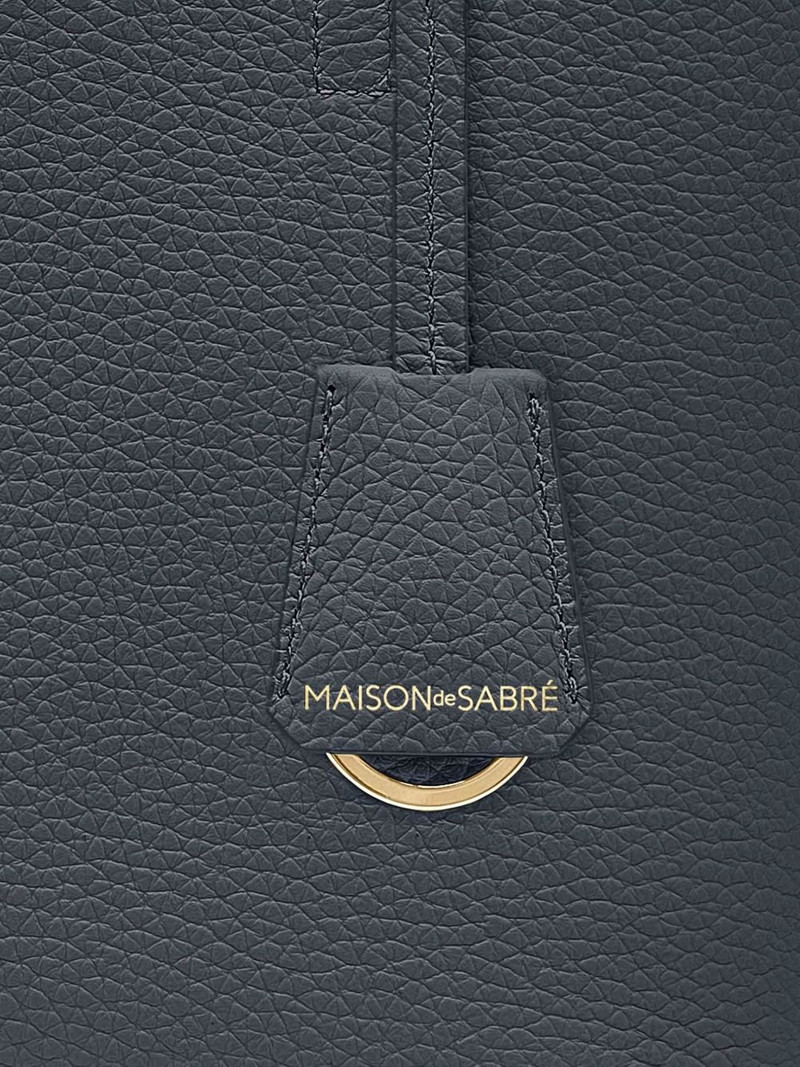 Small Leather Soft Tote 5