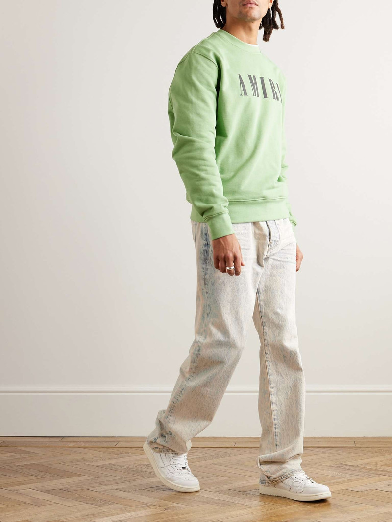 AMIRI Release Hem Straight-Leg Distressed Jeans outlook