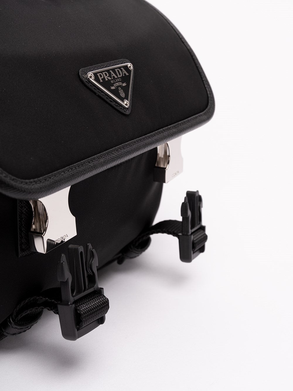 Prada Men Re-Nylon And Saffiano Leather Shoulder Bag - 4