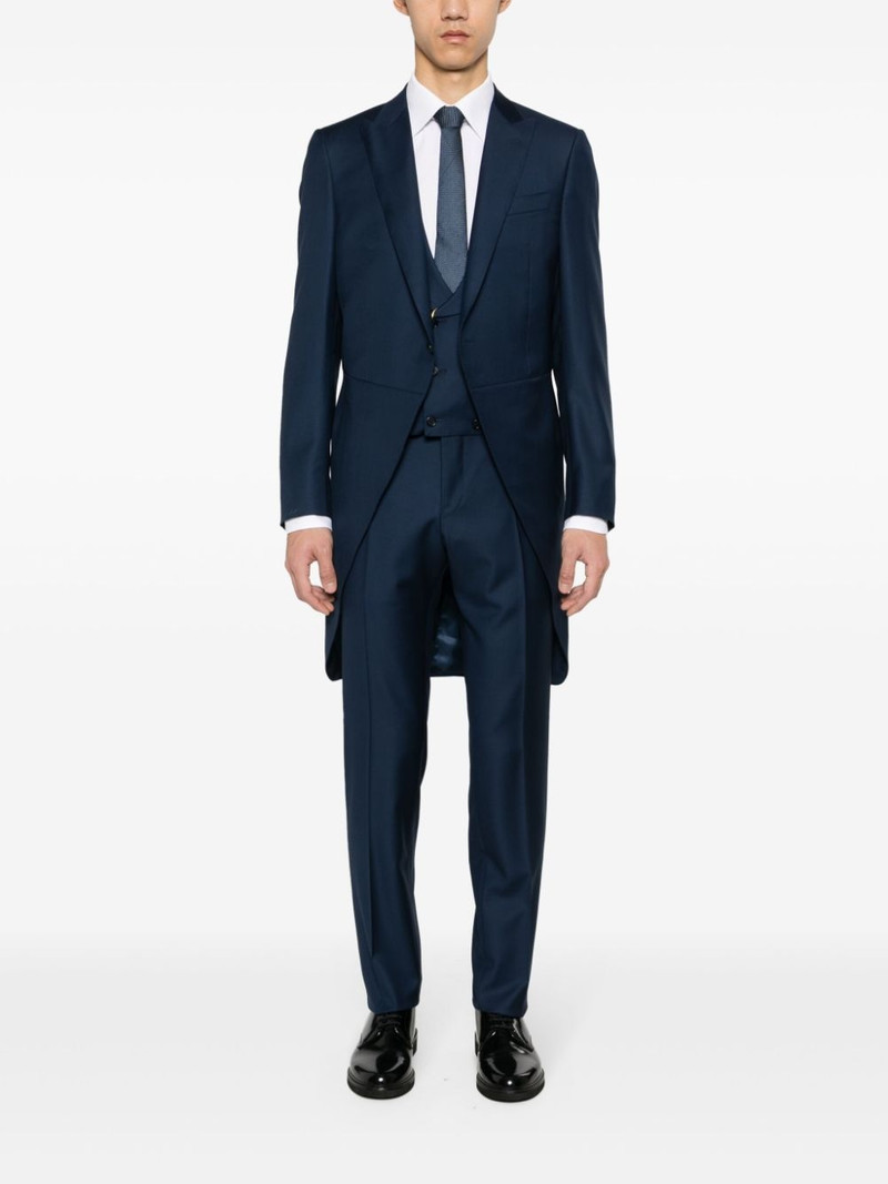 Canali single-breasted wool suit outlook