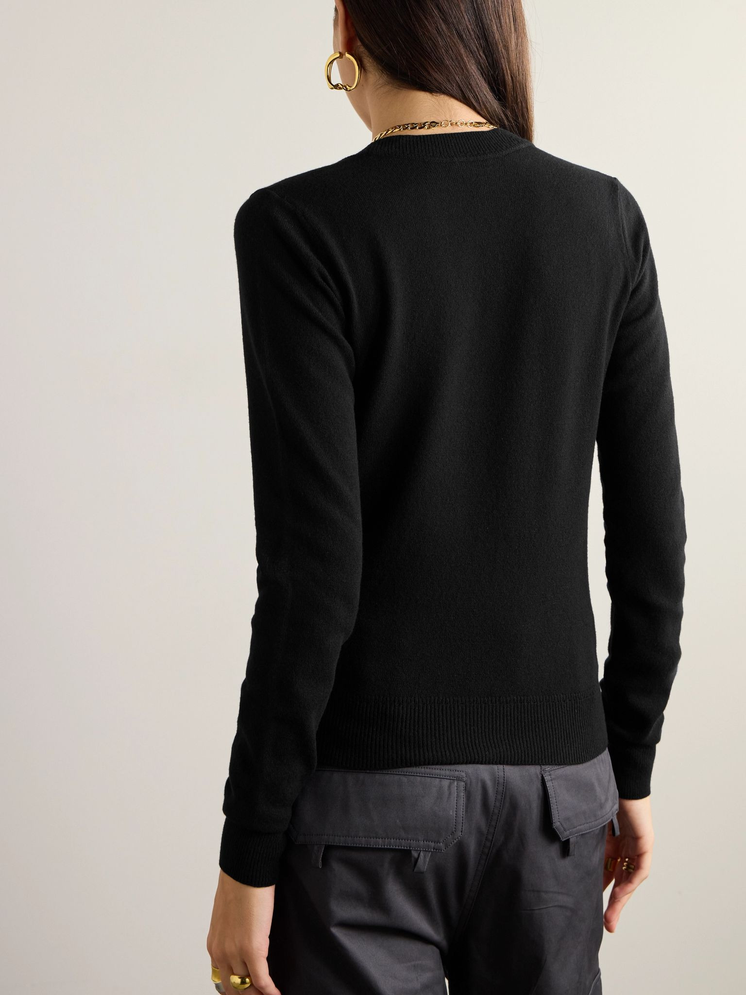 Wool sweater Black - 4