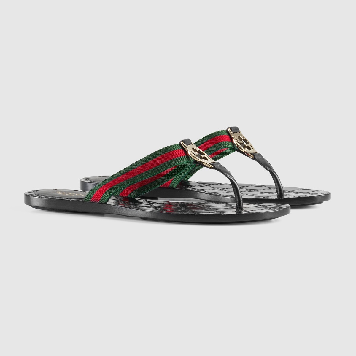 GG thong Web sandal - 2