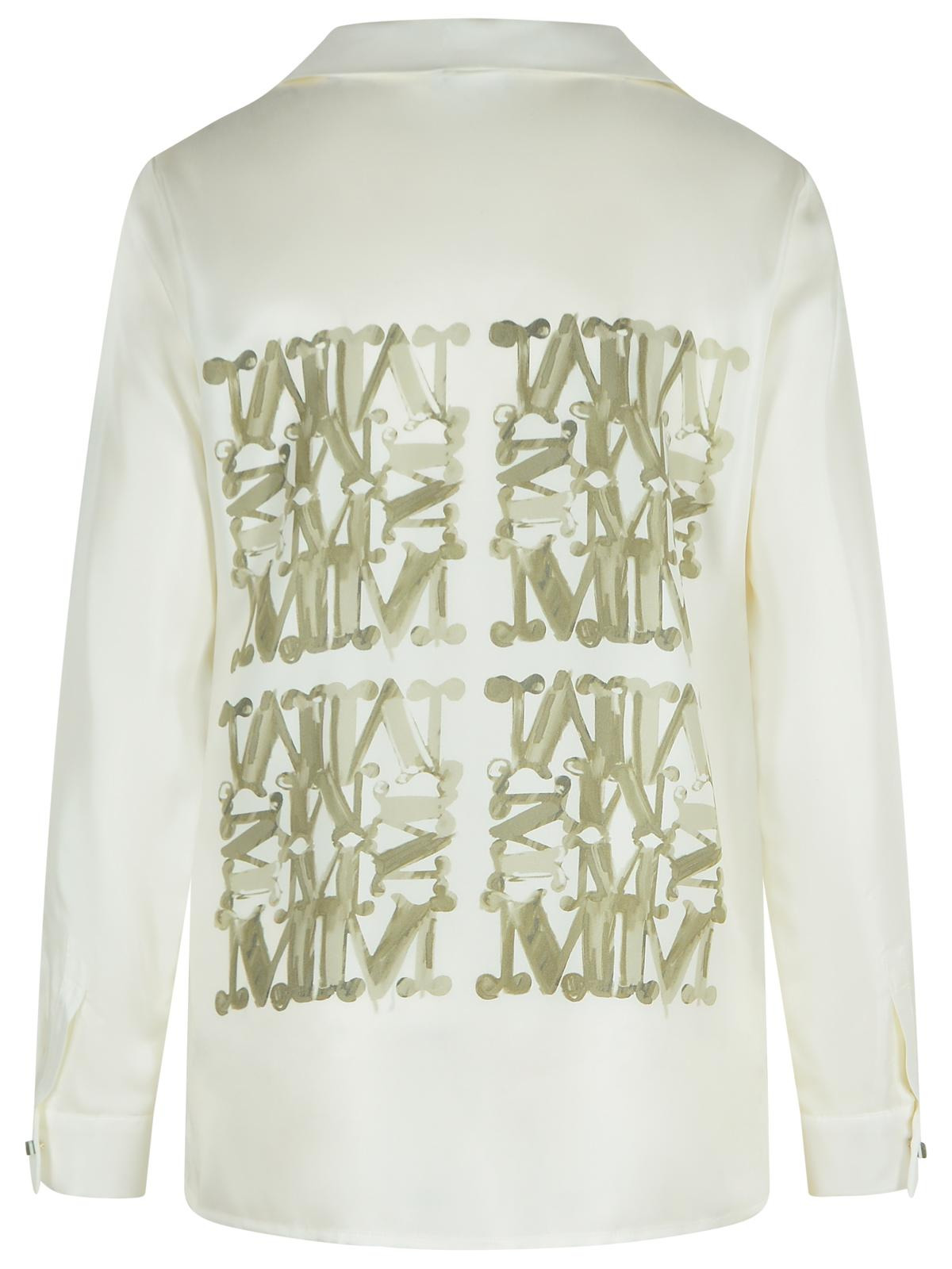 Max Mara 'Nabil' White Silk Shirt Women - 3