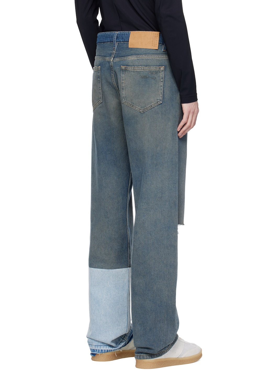 Blue 5 Pockets Jeans - 3