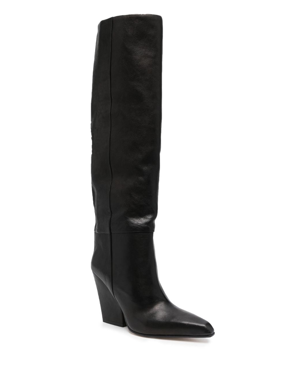 Jane 90mm leather knee-high boots - 2