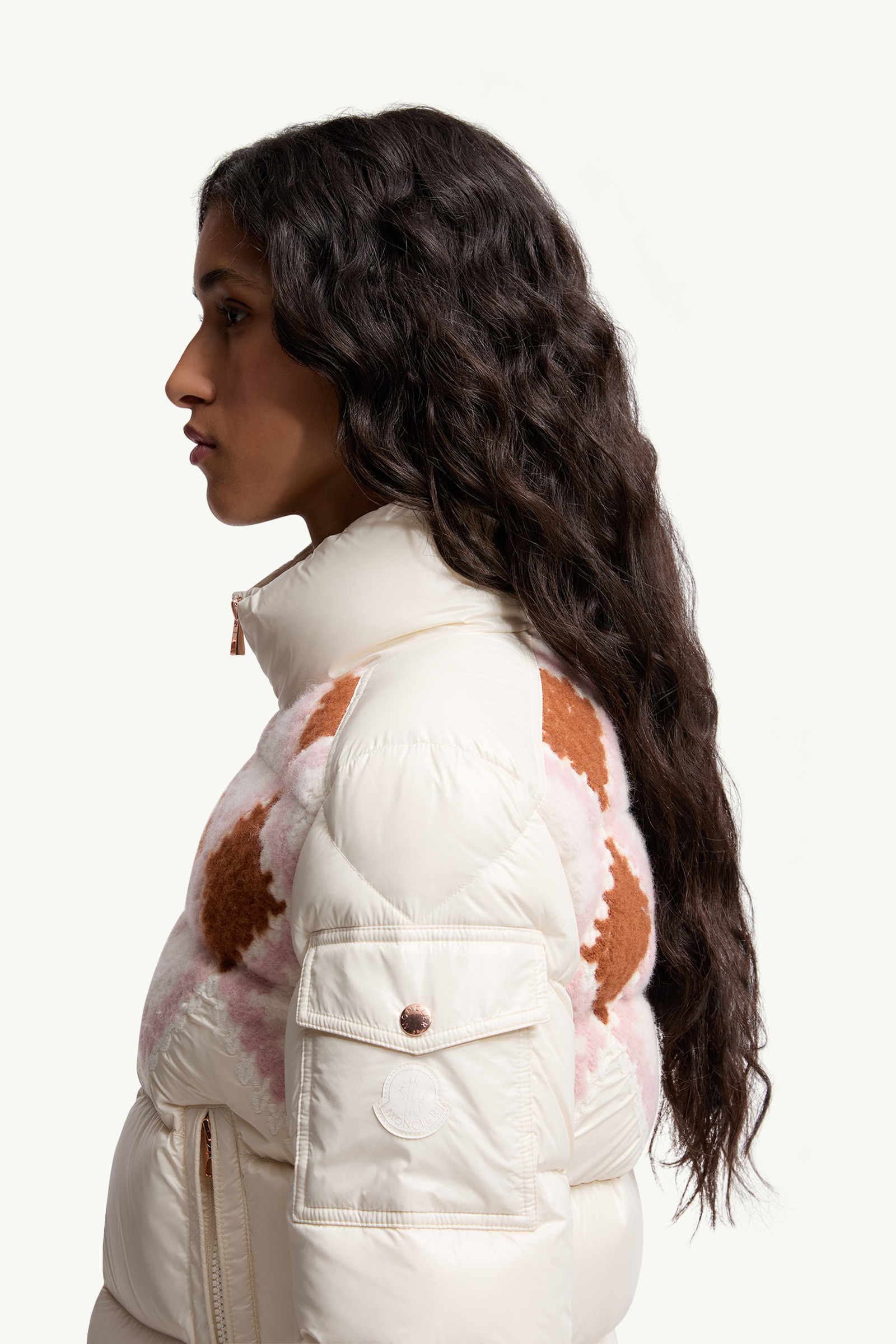 Megara Wool-Trimmed Short Down Jacket - 4