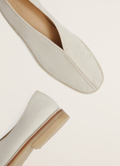 Lemaire PIPED CREPE SLIPPERS outlook