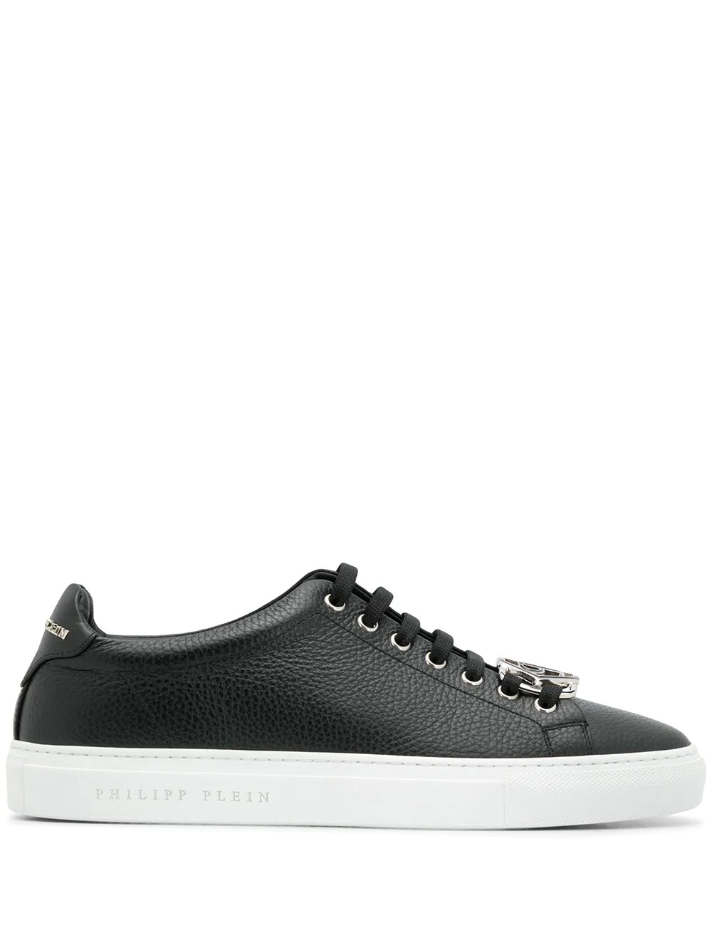 hexagon logo low-top sneakers - 1