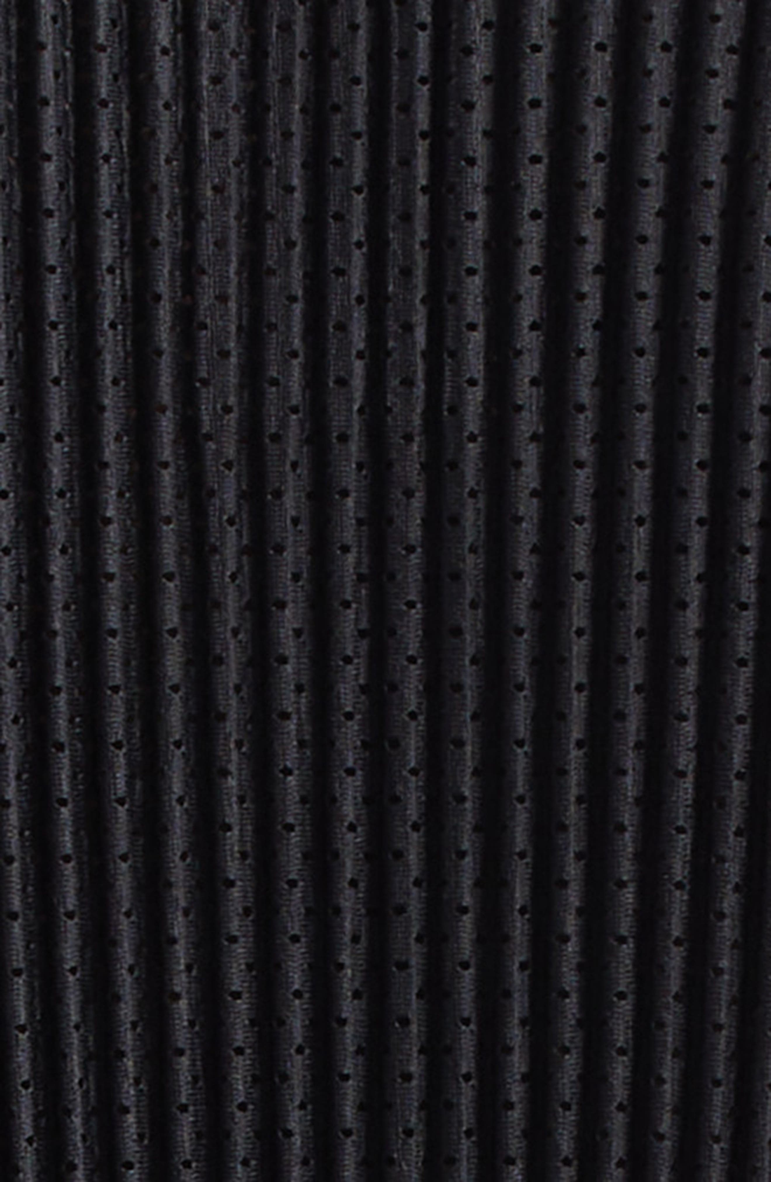 Homme Plissé Issey Miyake Light Mesh Pleated Sleeveless Polo in Black at Nordstrom - 6