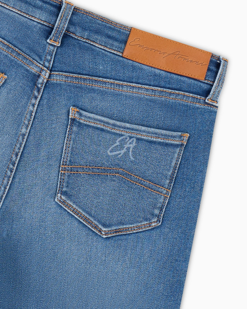 ASV J20 high-waisted super-skinny leg jeans in a worn-look organic stretch denim 6